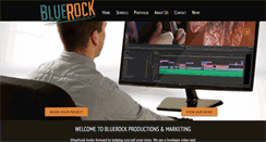 Desktop Screenshot of bluerockproductions.com